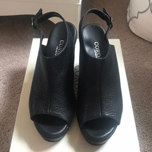 Cordani Leather Wedge